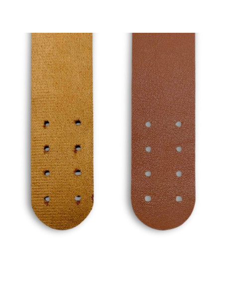 Faux leather bag straps - Tobacco