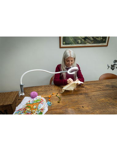 Daylight Magnificent Pro clamp magnifying lamp