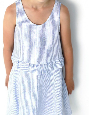 Petite Lune Dress Pattern - Atelier Scämmit