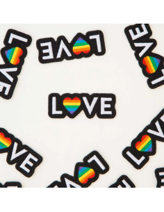 Iron-on patch Love Pride