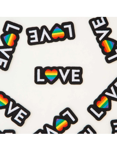 Iron-on patch Love Pride