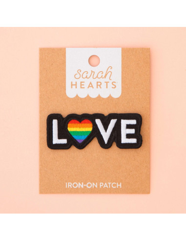 Écusson thermocollant Love Pride