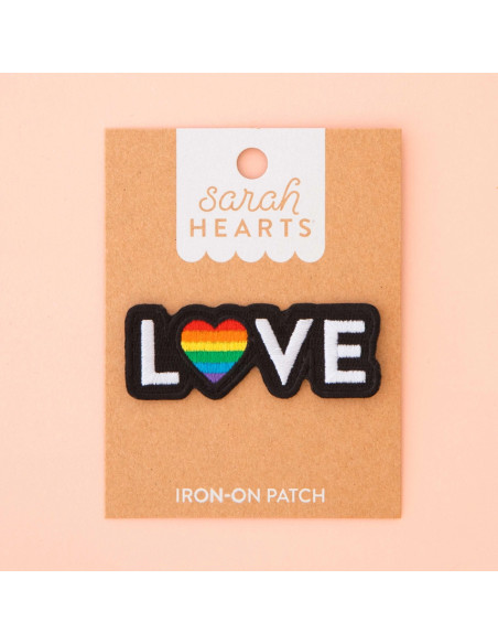 Écusson thermocollant Love Pride