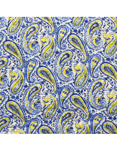 Indian quilted cotton fabric - Srinagar