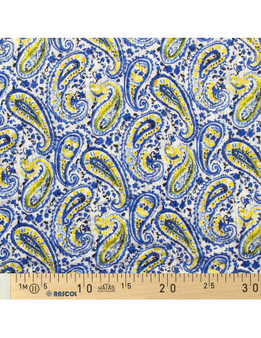 Indian quilted cotton fabric - Srinagar