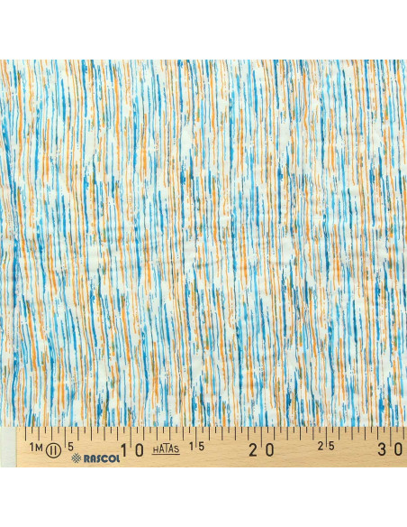 Indian quilted cotton fabric - Haora