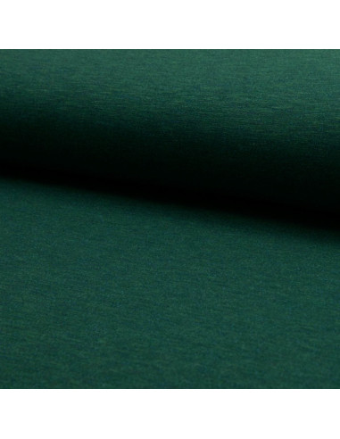 Mixed jogging fabric - Emerald green