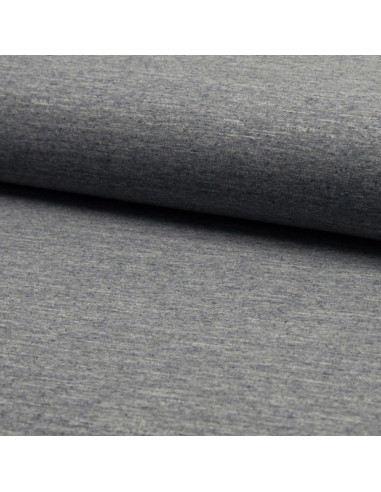 Mixed jogging fabric - Blue gray