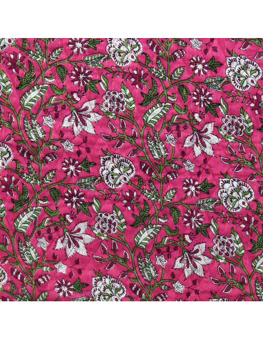Indian quilted cotton fabric - Darshan