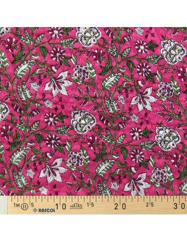 Indian quilted cotton fabric - Darshan