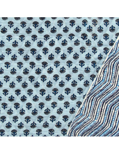 Indian quilted cotton fabric - Jivan