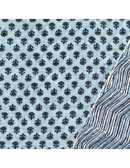Indian quilted cotton fabric - Jivan