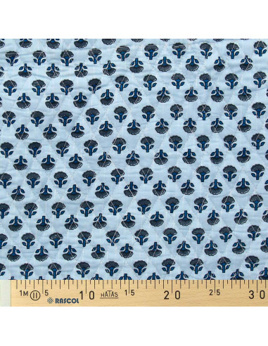 Indian quilted cotton fabric - Jivan
