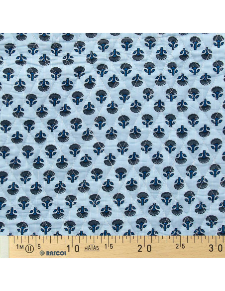 Indian quilted cotton fabric - Jivan