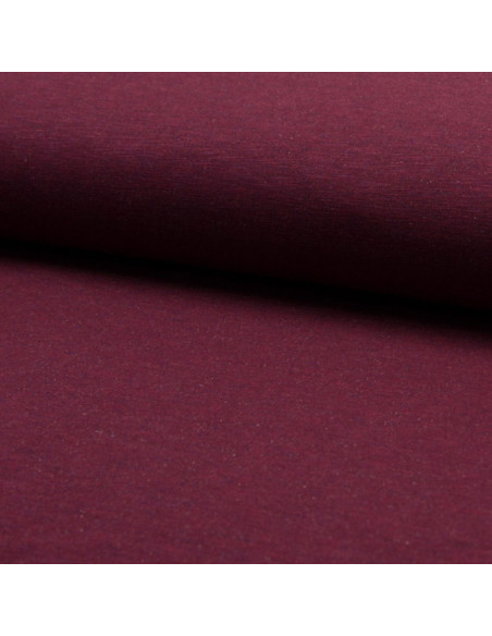 Mixed jogging fabric - Bordeaux