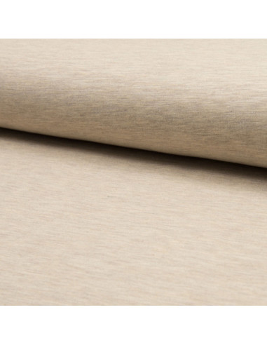 Mixed jogging fabric - Beige