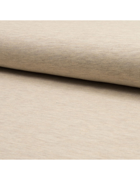Mixed jogging fabric - Beige