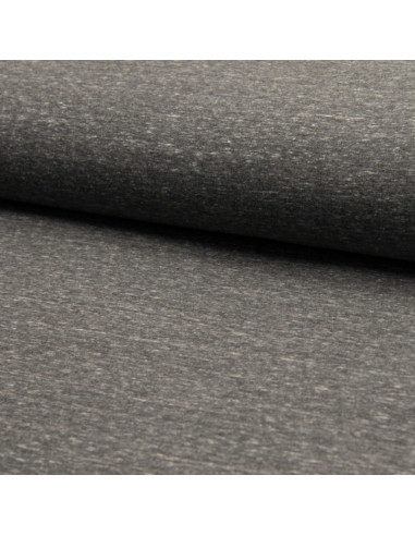 Mixed jogging fabric - Dark gray