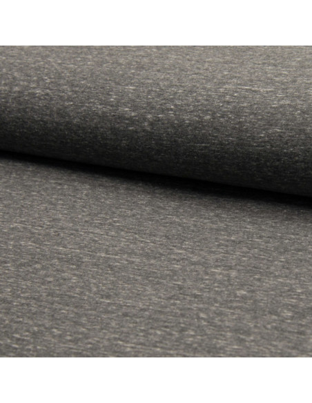 Mixed jogging fabric - Dark gray