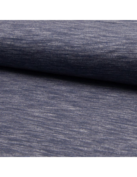 Mixed jogging fabric - Denim blue