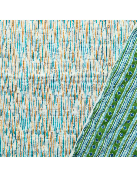 Indian quilted cotton fabric - Amritsar