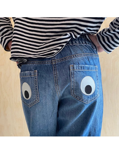 Iron-on patch - Eyeball