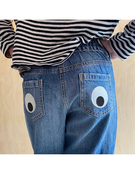 Iron-on patch - Eyeball