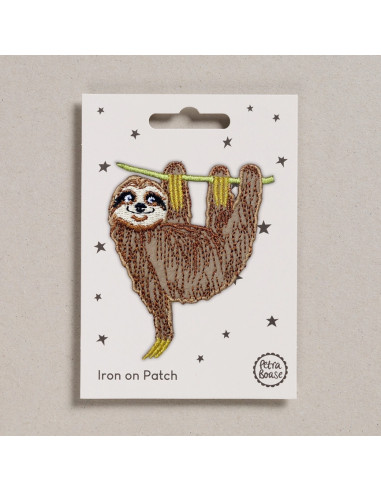 Iron-on patch - Sloth