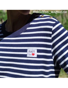 Set of 5 woven labels - Lift your spirits 2