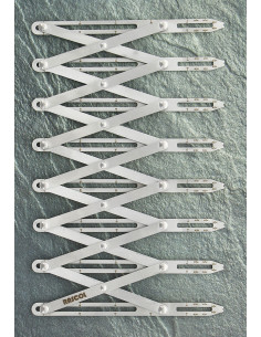 Premium metal buttonhole measuring rule Rascol 2