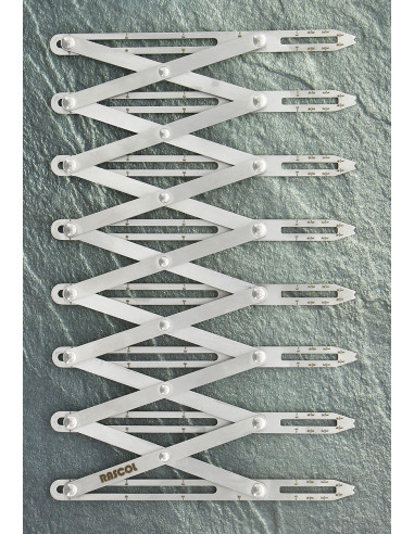Premium metal buttonhole measuring rule Rascol