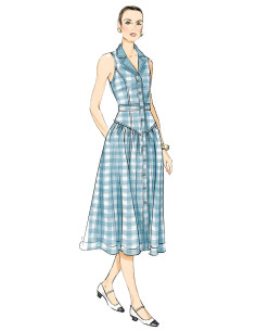 Dress pattern - Butterick 7037 2