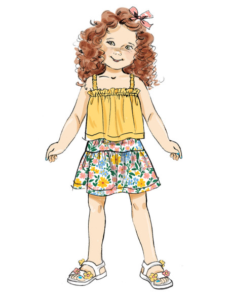 Patron de hauts et jupes - Butterick 7050