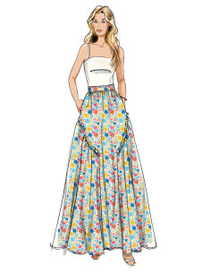 Skirt pattern - Butterick 7044 2
