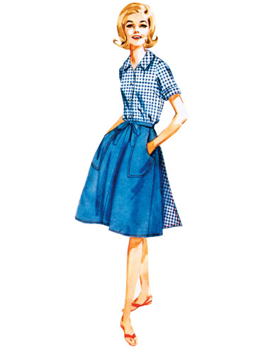 Patron de vêtements vintage - Butterick 7053