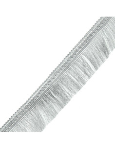 Lurex fringe 50 mm - Silver