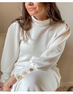 Maya Sweater Dress Pattern - Clématisse Pattern