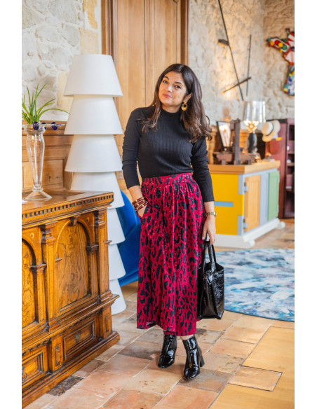 Mayaline Sweater Dress Pattern - Clématisse Pattern