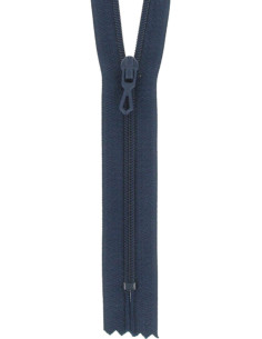 Nylon zipper - Navy blue