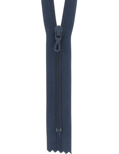 Nylon zipper - Navy blue