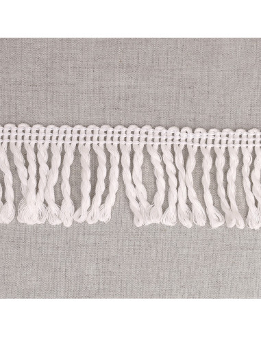Parasol fringe - White
