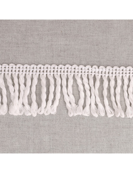Parasol fringe - White