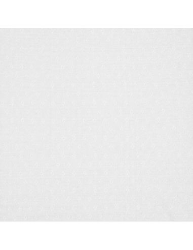 Pointelle knit jersey fabric - White