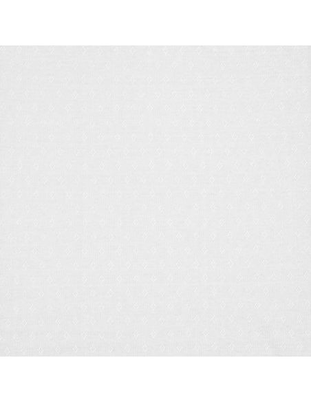 Pointelle knit jersey fabric - White