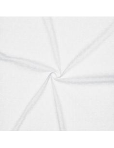 Pointelle knit jersey fabric - White 2