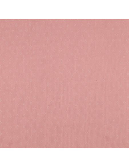 Pointelle knit jersey fabric - Pink
