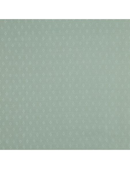 Pointelle knit jersey fabric - Mint