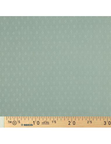 Pointelle knit jersey fabric - Mint