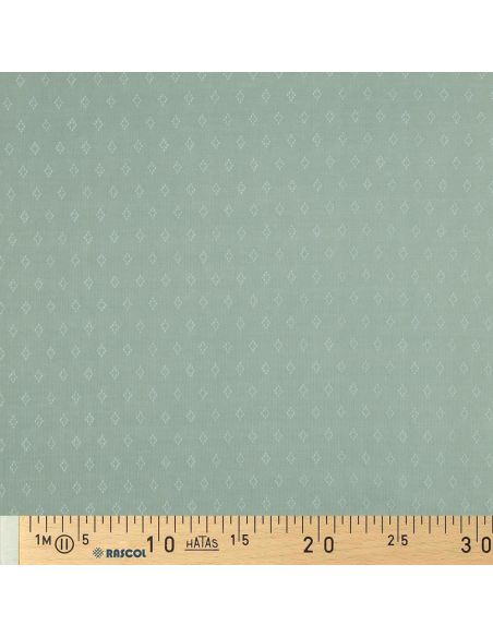 Pointelle knit jersey fabric - Mint