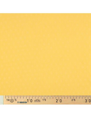 Pointelle knit jersey fabric - Light yellow